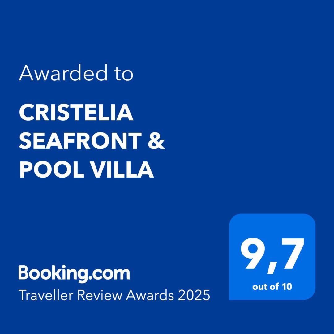 Cristelia Seafront & Pool Villa Lakhania Zewnętrze zdjęcie